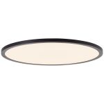 Brilliant Tuco Plafonnier Plastique Noir Blanc 32W 3900lm - 830-865 CCT | 500mm - Télécommande Dimmable