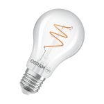 Osram Vintage 1906 LED Classic Slim E27 Poire Filament Claire 4.6W 470lm - 922 Blanc Très Chaud | Meilleur Rendu Des Couleurs - Dimmable - Équivalent 40W