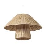 Ledvance Decor Bamboo Papier/Acier Hut 400 Brun | Convient pour E27