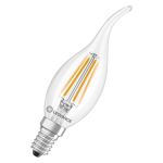 Ledvance Classic LED E14 Bougie Filament Claire 3.4W 470lm - 827 Blanc Très Chaud | Équivalent 40W