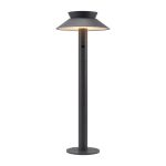 Nordlux Solar Éclairage de jardin Justina Métal Anthracite 5W 400lm - 830 Blanc Chaud | Détecteur de Mouvement et de Lumière