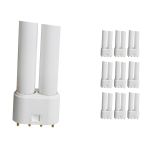 Lot 10x Osram Dulux L 18W 840 | Blanc Froid - 4-Pins