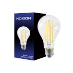 Noxion Lucent Filament LED E27 Poire Filament Claire 10.5W 1521lm - 827 Blanc Très Chaud | Équivalent 100W