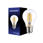 Noxion Lucent LED E27 Poire Filament Claire 8.5W 1055lm - 827 Blanc Très Chaud - Équivalent 75W