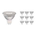 Lot 10x Noxion Spot LED GU5.3 MR16 2.5W 230lm 36D - 827 Blanc Très Chaud | Équivalent 20W