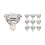 Lot 10x Noxion LED Spot 12V GU5.3 7.5W 830 60D 621lm | Dimmable - Blanc Chaud - Équivalent 50W