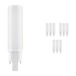 Lot 10x Ledvance Dulux-D LED  6W - 830 Blanc Chaud | 2-Pins - Équivalent 13W