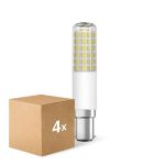 Lot 4x Ledvance Special T Slim LED B15d Tube one-handed Claire 8W 1055lm - 827 Blanc Très Chaud | Dimmable - Équivalent 75W