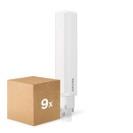 Lot 9x Philips CorePro PL-C LED 8.9W 1100lm - 840 Blanc Froid | 2-Pins - Équivalent 26W