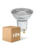 Lot 10x Ledvance SUPERIOR Spot LED Réflecteur GU10 PAR16 6W 350lm 36D - 930 Blanc Chaud | Meilleur Rendu Des Couleurs - Dimmable - Équivalent 50W