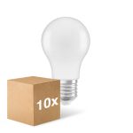 Lot 10x Ledvance Classic LED E27 Poire Dépolie 4.9W 470lm - 827 Blanc Très Chaud | Équivalent 40W