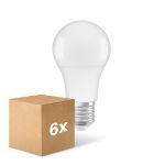 Lot 6x Ledvance Classic LED E27 Poire Dépolie 10W 1055lm - 827 Blanc Très Chaud | Dimmable - Équivalent 75W