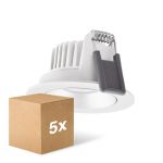 Lot 5x Ledvance LED  SPOT ADJUST Aluminium  8W 680lm 36D - 930 Blanc Chaud | Diamètre 68mm - IP20 - Meilleur Rendu Des Couleurs -  Dimmable