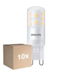 Lot 10x Philips CorePro LED Capsule G9 Dépolie 3.7W 470lm - 827 Blanc Très Chaud | Équivalent 40W