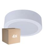 Lot 4x Philips Downlight LED  DN065C Métal  12W 1200lm 110D - 830 Blanc Chaud | 175mm - Diamètre 150mm - IP20