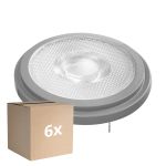 Lot 6x Ledvance SUPERIOR Spot LED Réflecteur G53 AR111 7.2W 450lm 40D - 918-927 Dim To Warm | Meilleur Rendu Des Couleurs - Dimmable - Équivalent 50W