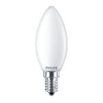 Philips Corepro LED Bougie E14 Dépolie 6.5W 806lm - 827 Blanc Très Chaud | Équivalent 60W