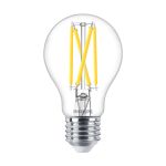 Philips Master LED E27 Poire Filament Claire 5.9W 806lm - 922-927 Dim To Warm | Meilleur Rendu Des Couleurs - Dimmable - Équivalent 60W