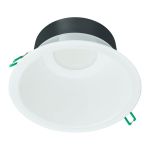 Philips Downlight LED Coreline DN142B Aluminium Blanc 19.2W 2300lm 60D - 840 Blanc Froid | Diamètre 200mm - IP20 - Blanc Réflecteur