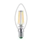 Philips Master Ultra Efficient LED E14 Bougie Filament Claire 2.3W 485lm - 827 Blanc Tr&egrave;s Chaud | &Eacute;quivalent 40W