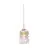It's about RoMi Suspension Luminaire Verona Verre Brun | Convient pour 1x E27 