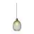 It's about RoMi Suspension Luminaire Venice Verre Vert | Convient pour 1x E27 