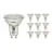 Lot 10x Noxion Spot LED GU10 PAR16 3.6W 345lm 36D - 840 Blanc Froid | Équivalent 50W