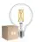 Lot 6x Philips MASTER Value LED Globe E27 93mm Filament Claire 5.9W 806lm - 922-927 Blanc Très Chaud | Meilleur Rendu Des Couleurs - Dimmable - Équivalent 60W