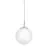 Eglo Suspension Luminaire Rondo Acier Nickel Satiné | Convient pour E27