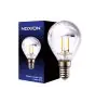 Noxion Lucent LED Lustre E14 Boule Filament Miroir 4.5W 400lm - 827 Blanc Très Chaud | Équivalent 40W