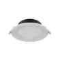 Noxion Downlight LED Hera Plat Encastré Blanc 15W 1500lm 80D - 827-830-840 CCT | 166mm - Diamètre 144mm