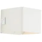 Brilliant Iseo Applique Murale Plastique Blanc 4W 300lm - 830 Blanc Chaud | IP44 - avec USB