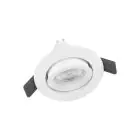 Ledvance Spot LED Kit inclinable GU10 PAR16 8.3W 520lm 36D - 930 Blanc Chaud | Meilleur rendu des couleurs - Dimmable - Équivalent 65W