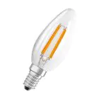 Osram LED Classic E14 Bougie Filament Claire 1.2W 255lm - 840 Blanc Froid | Équivalent 25W