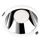 Ledvance Downlight LED Comfort UGR19 Aluminium 42W/36W/30W 5000lm/4200lm/3600lm 100D - 930-940 CCT | Diamètre 250mm - IP44 - Meilleur Rendu Des Couleurs