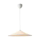 DFTP by Nordlux Hill 55 Suspension Luminaire Textile et Métal Blanc | 550mm - Convient pour 3x E14
