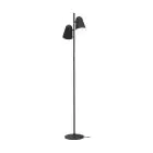 It's about RoMi Lampadaires Salon Salamanca Fer Noir | Convient pour 2x E14 
