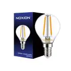 Noxion Lucent Lustre LED E14 Boule Filament Claire 2.5W 250lm – Dimmable - Équivalent 25W