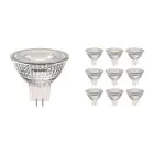 Lot 10x Noxion Spot LED GU5.3 MR16 2.5W 230lm 36D - 827 Blanc Très Chaud | Équivalent 20W