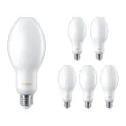 Lot 6x Philips TrueForce Core LED E27 HPL/SON Dépolie 18W 3000lm 300D - 840 Blanc Froid | Équivalent 80W