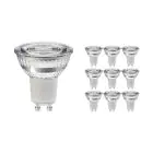 Lot 10x Noxion Lucent Spot LED GU10 PAR16 5W 520lm 36D - 840 Blanc Froid | Équivalent 80W