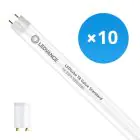 Lot 10x Ledvance Tube LED T8 Value (EM/Direct 230V) Standard Output 18.3W 2000lm - 830 Blanc Chaud | 150cm - Équivalent 58W