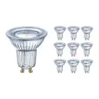 Lot 10x Ledvance Performance Spot LED Réflecteur GU10 PAR16 4.3W 350lm 120D - 830 Blanc Chaud | Équivalent 30W