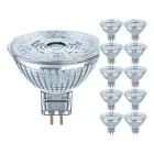 Lot 10x Ledvance Performance Spot LED Réflecteur GU5.3 MR16 3.4W 230lm 36D - 927 Blanc Très Chaud | Meilleur rendu des couleurs - Dimmable - Équivalent 20W