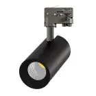Noxion Spot LED Sur Rail 3 Phases  Ecowhite Aluminium Noir 30W 2960lm 36D - 830 Blanc Chaud | UGR 