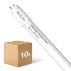 Lot 10x Noxion Tube LED T8 Avant (EM/Direct 230V) Standard Output 15W 1800lm - 865 Lumière Du Jour | 120cm - Équivalent 36W