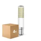 Lot 4x Ledvance Special T Slim LED B15d Tube one-handed Claire 8W 1055lm - 827 Blanc Très Chaud | Dimmable - Équivalent 75W