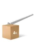 Lot 4x Noxion Réglette LED Étanche Ecowhite V3.0 36/50W 4680/6500lm - 830-865 CCT | 150cm