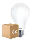 Lot 6x Philips Corepro LED Ampoule E27 Poire Dépolie 17.5W 2452lm - 827 Blanc Très Chaud | Équivalent 150W