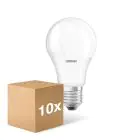 Lot 10x Osram Parathom LED Star E27 Poire Dépolie 8.5W 806lm - 827 Blanc Très Chaud | Équivalent 60W